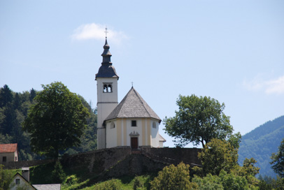 Stržišče - Cerkev sv. Ožbolta