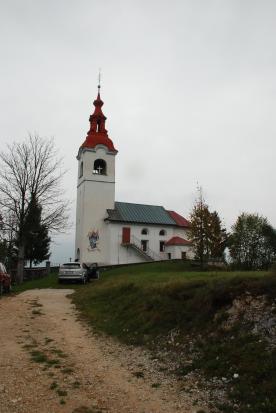 Šebrelje - Cerkev sv. Janeza Krstnika