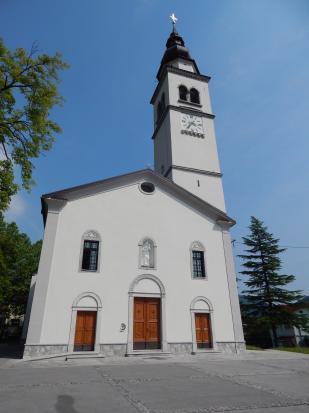 Tolmin - Cerkev Marijinega vnebovzetja