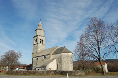Kazlje - Cerkev sv. Lovrenca