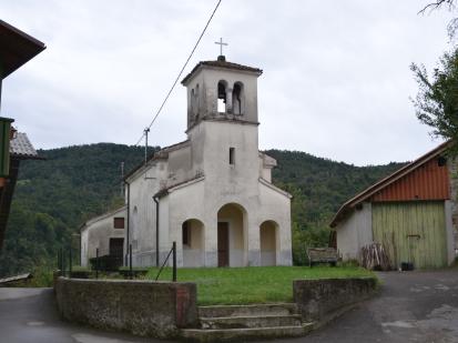 Sela pri Volčah - Cerkev sv. Marije Magdalene
