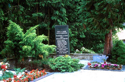 Pameče - Grob borcev Zidanškove brigade