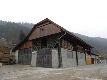 Juvanje - Kozolec na domačiji Juvanje 15