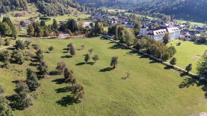 Begunje na Gorenjskem - Park gradu Katzenstein