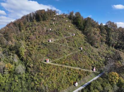Gradišče nad Podsredo - Kapelice križevega pota