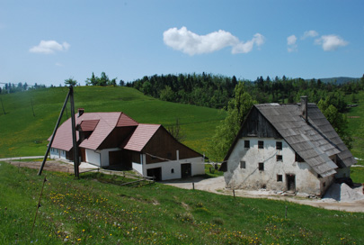 Vojsko pri Idriji - Domačija Škratovše
