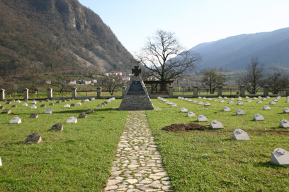 Modrejce - Vojaško pokopališče iz prve svetovne vojne