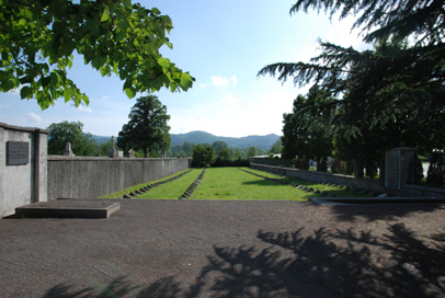 Vipava - Vojaško pokopališče iz prve svetovne vojne