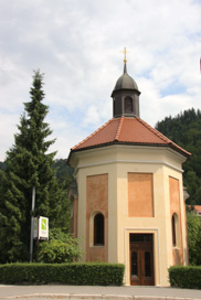 Jesenice - Lokacija cerkve sv. Barbare
