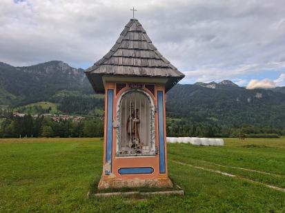 Mojstrana - Znamenje pri cerkvi sv. Klemena