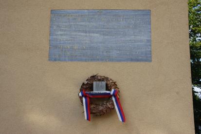 Radovljica - Spominska plošča na hiši Gorenjska 2