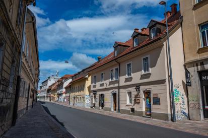 Ljubljana - Stavbni niz Poljanska 3-11