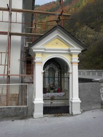Železniki - Kapelica pri hiši Racovnik 7