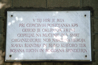 Maribor - Postojanka Komunistične partije Slovenije