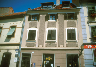 Ptuj - Hiša Prešernova 10