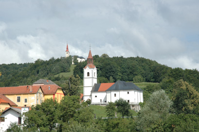 Čatež - Območje Marijine romarske cerkve na Zaplazu