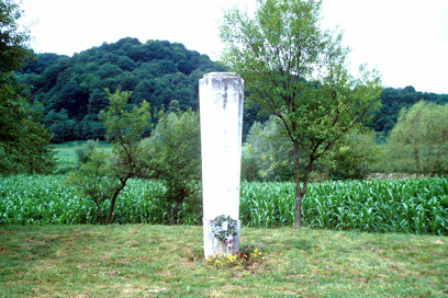Zgornja Pristava - Spomenik padlim kurirjem