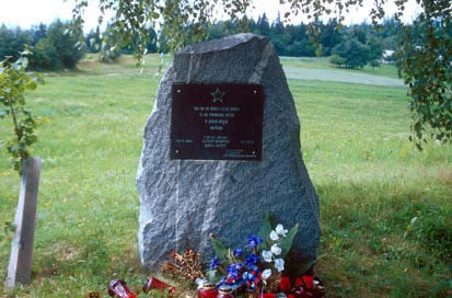 Planina pod Šumikom - Spomenik boju Šercerjeve brigade