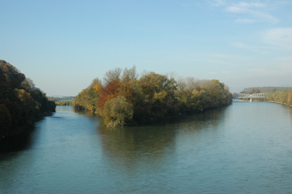 Brežice - Železna mostova preko Save in Krke