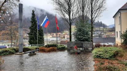 Dravograd - Spomenik vsem vojnam in gestapovski zapori