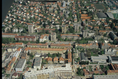Maribor - Stanovanjska četrt ob Gosposvetski cesti