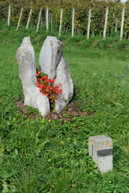 Bučka - Mejni kamen