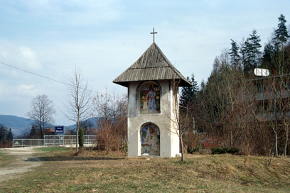 Prevalje - Znamenje ob Meži v Zagradu