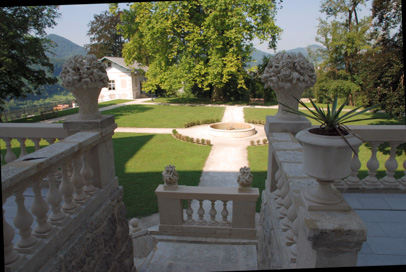 Sevnica - Park gradu Sevnica
