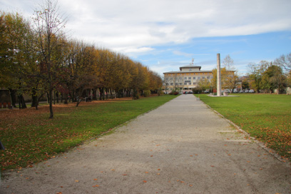 Radovljica - Park gradu v Radovljici