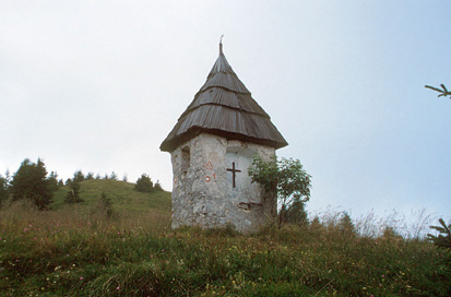 Zgornji Razbor - Znamenje pod Uršljo goro