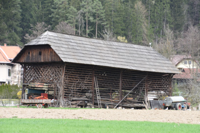 Gradišče nad Slovenj Gradcem - Škofov kozolec