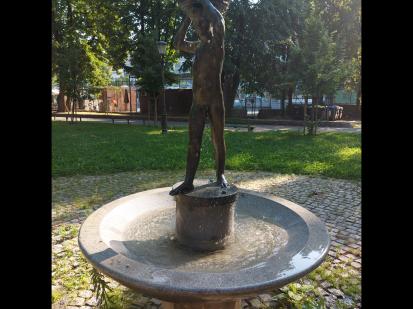 Ljubljana - Fontana Deček s posodo