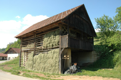Dolenje Jesenice - Gospodarsko poslopje na domačji Dolenje Jesenice 9