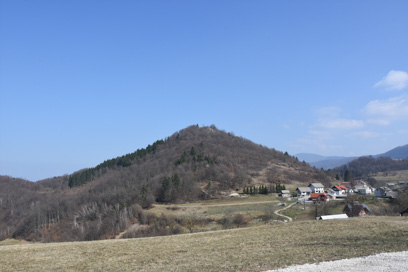 Podgrad pod Mehovim  - Območje gradu Mehovo