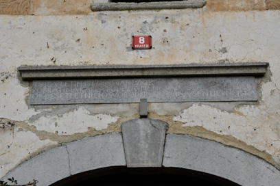 Hrastje pri Šentjerneju - Spominska plošča J. Trdine Gracarjev Turn