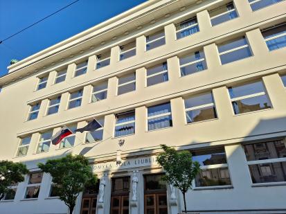 Ljubljana - Palača Ekonomske srednje šole