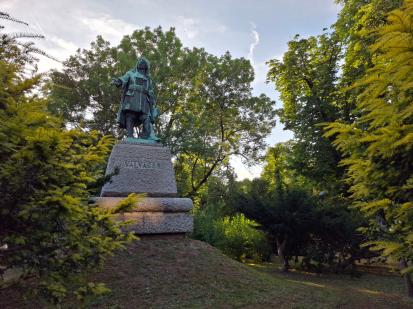 Ljubljana - Spomenik Janezu Vajkardu Valvasorju