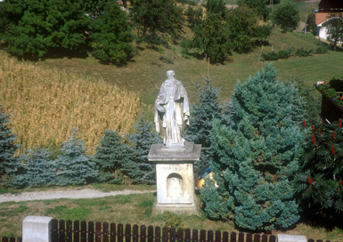Žikarce - Znamenje sv. Riharda