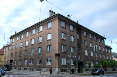 Ljubljana - Stanovanjski blok Erjavčeva 22, Prešernova 17-19