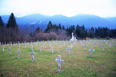 Bohinjska Bistrica - Vojaško pokopališče iz prve svetovne vojne