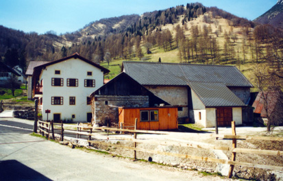 Tolminske Ravne - Domačija Tolminske Ravne 14