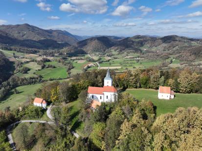 Gradišče nad Podsredo - Romarsko središče Stara sveta gora
