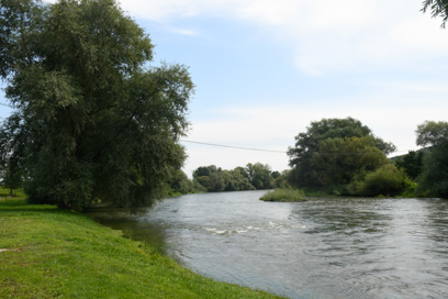 Krška vas - Prehod čez Krko