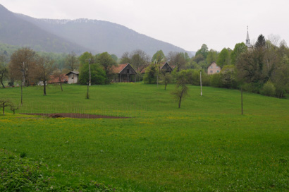 Blatnik pri Črmošnjicah - Opuščena kočevarska vas