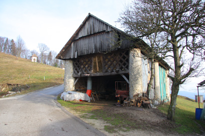Limbarska gora - Kozolec domačije Limbarska gora 14