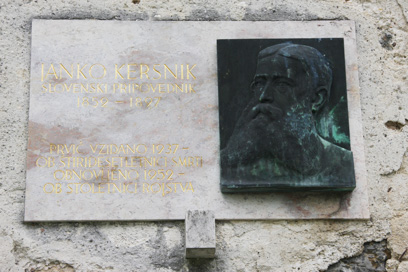 Brdo pri Lukovici - Spominska plošča Janku Kersniku