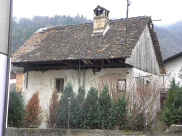 Borovnica - Kašča pri hiši Rimska 6