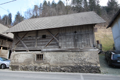 Bled - Gospodarsko poslopje pri hiši Mlinska 5