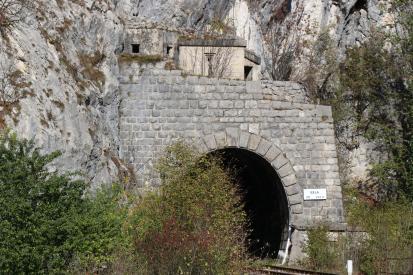 Bohinjska Bela - Vojaški bunker nad železniškim predorom