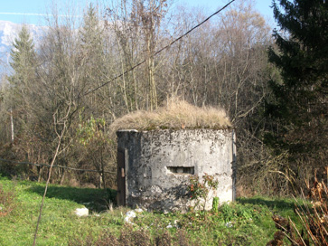 Zasip - Vojaški bunker